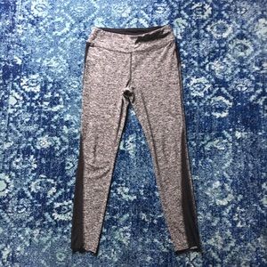 Marbled gray Buckle leggings
